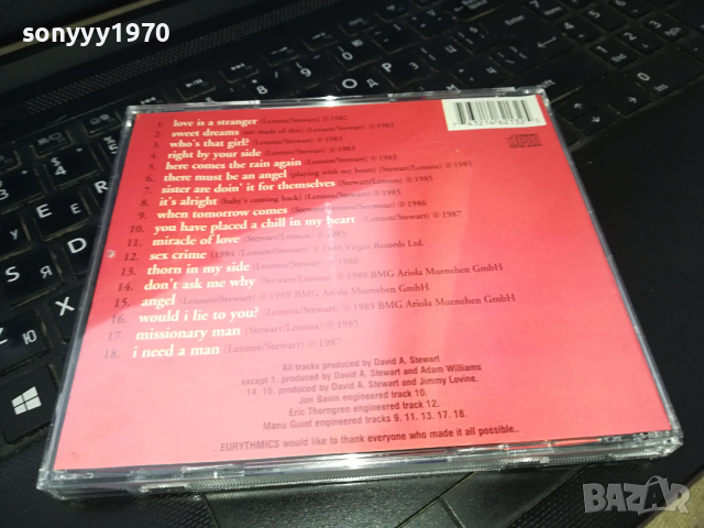 EURYTHMICS CD 2802241539, снимка 14 - CD дискове - 44513246