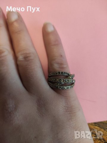 Сребърен пръстен (72), снимка 1