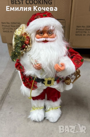 Коледна фигура Дядо Коледа – създай празнично настроение у дома!