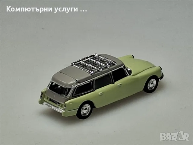CITROEN ID 19 Estate 1961 - мащаб 1:87 на Norev моделът е нов в кутия, снимка 2 - Колекции - 55747814