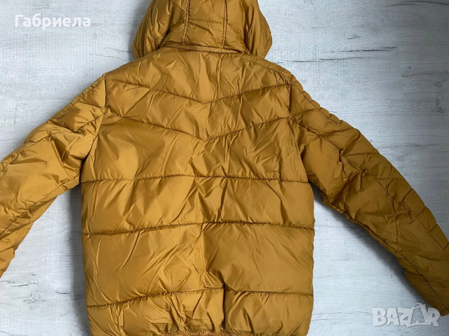 Зимно яке на LCW, цвят горчица, снимка 3 - Якета - 53309510