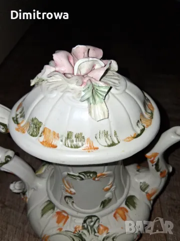  Декоративна кана/чайник  Bassano, снимка 12 - Антикварни и старинни предмети - 48265277