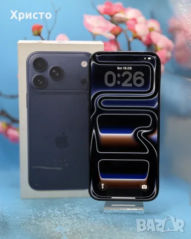 ГАРАНЦИОНЕН!!! APPLE iPHONE 17 Pro Max, 256GB, 5G, Deep Blue