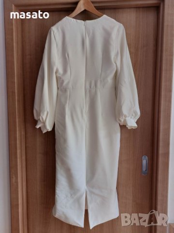 True Violet - бяла рокля, снимка 4 - Рокли - 41669990