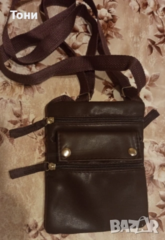 Нова Кожена Мъжка Чанта , снимка 2 - Чанти - 53759494
