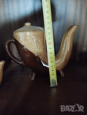 стар керамичен сервиз, снимка 3 - Антикварни и старинни предмети - 40886085