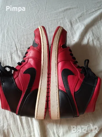 Nike jordan mid 1 маратонки , снимка 4 - Маратонки - 56395606