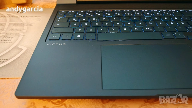 NVidia RTX 4070 8GB/AMD Ryzen 7 8845HS/16GB RAM/1TB SSD NVME/16 IPS 165Hz/HP Victus 16 Gaming геймър, снимка 11 - Лаптопи за игри - 53858589