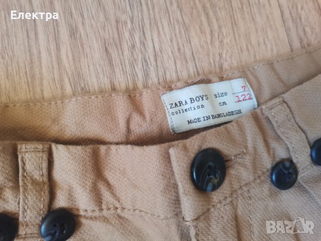 Панталон Zara 7 год, 122см , снимка 5 - Детски панталони и дънки - 42539171