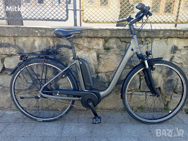 28 цола електрически алуминиев велосипед с 7 скорости усилени капли амортисьори като нов, снимка 3 - Велосипеди - 53778927