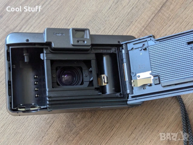 Компактен лентов фотоапарат Konica

BIG Mini

35-70mm

SUPER COMPACT ZOOM

BM-510Z, снимка 7 - Фотоапарати - 51017426