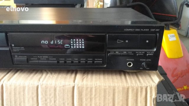 CD player SONY CDP-397 #1, снимка 5 - Аудиосистеми - 40105853