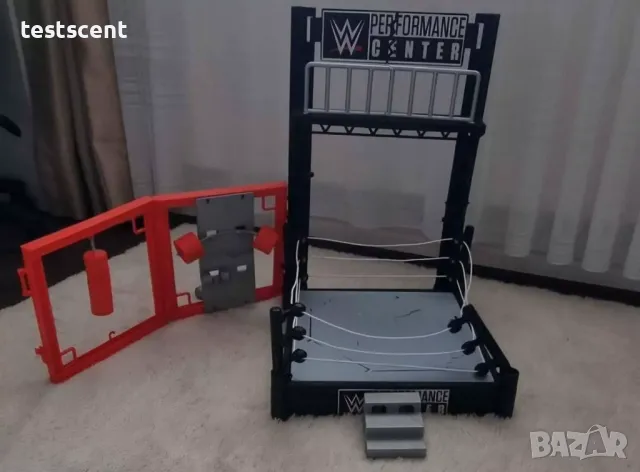 Ринг за играчки WWE Performance Center Gym Ring Setup breakaway wrekkin плейсет сет , снимка 5 - Колекции - 49627234