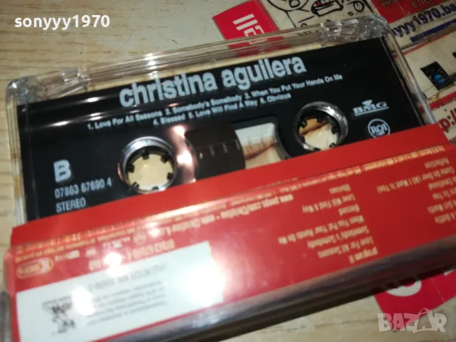 CHRISTINA AGUILERA-ORIGINAL TAPE 1404251913, снимка 12 - Аудио касети - 49895804