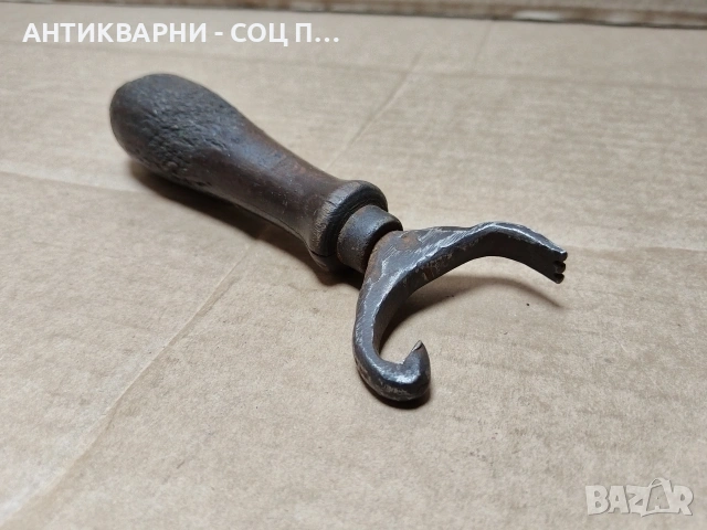 Стар Кован Кожарски, Сарашки Инструмент. / НОМЕР 1565. , снимка 3 - Антикварни и старинни предмети - 53661425
