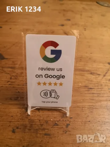 NFC Google и Instagram карти, снимка 3 - Рекламни табели - 55892230