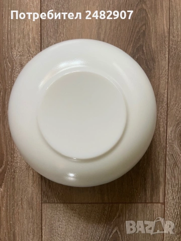 Бяла купа за салата, снимка 6 - Чинии - 53691331