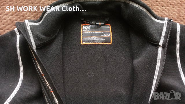 HELLY HANSEN 72111 Hay River Work POLARTEC Jacket размер М работна горница W3-49, снимка 14 - Суичъри - 41898725