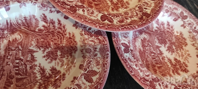 Английски дълбоки чинии, снимка 3 - Чинии - 51457204