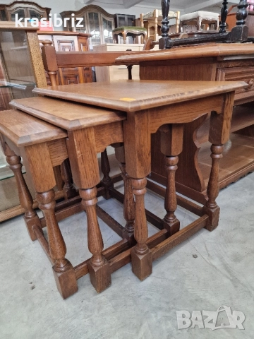 Масивни Масички 3в1-внос от Германия!, снимка 3 - Маси - 52151418