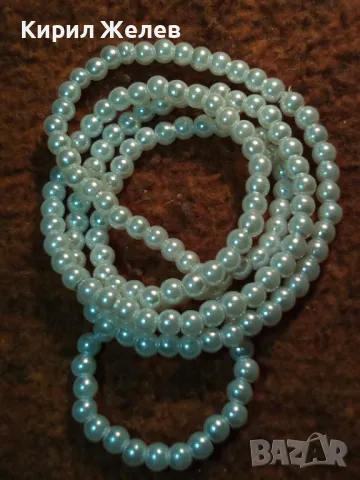 СТИЛЕН ДЪЛЪГ ВИНТИДЖ ПЕРЛЕН ГЕРДАН КОЛИЕ ОГЪРЛИЦА 47316, снимка 6 - Колиета, медальони, синджири - 47187189