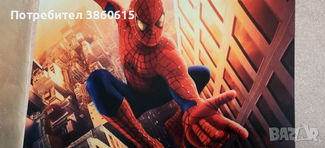 Spiderman - Луксозна светеща картина , снимка 1