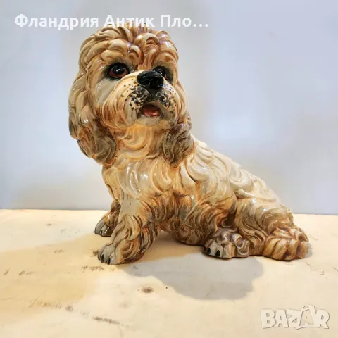 Керамична фигура на кокер шпаньол, снимка 4 - Колекции - 48390413