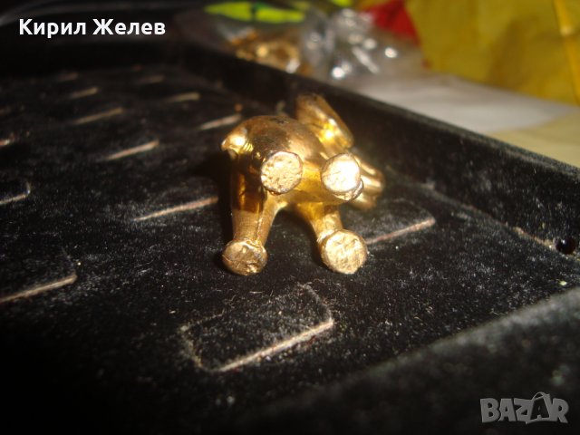 МЕСИНГОВО СЛОНЧЕ ФИГУРКА СТАТУЕТКА МИНИАТЮРА 25028, снимка 4 - Колекции - 34339522