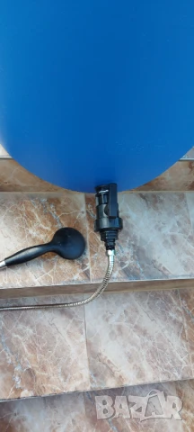 Дебелостенни бидони 2,5мм /220 литр с кран + бърза връзка пригодени за капково напояване и летен душ, снимка 18 - Напояване - 46777490