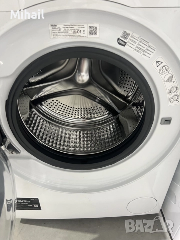 Пералня Haier Direct Motion – 9кг / 1400 об. – Инверторен мотор – Перфектна, снимка 4 - Перални - 55896702