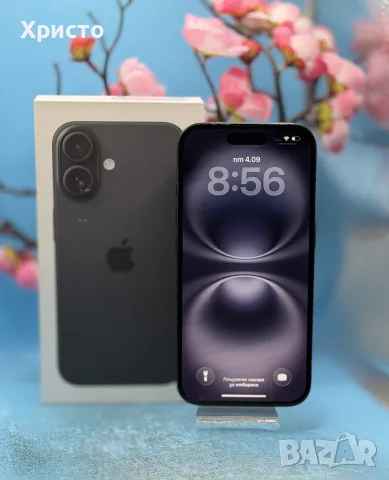 Apple iPhone 16, 128GB, 5G, Black