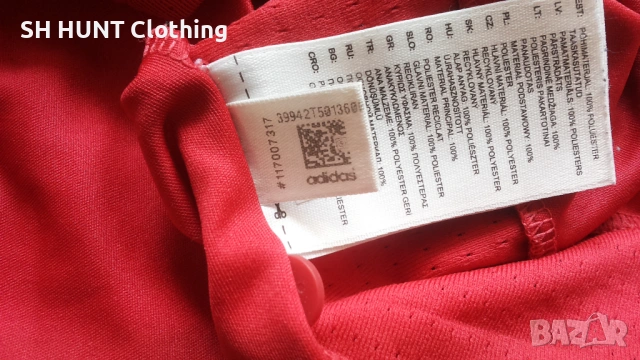 Adidas FC MANCHESTER UNITED Kids Football T-Shirt Размер 5-6 г / 116 см детска футболна тениска 9-66, снимка 15 - Детски тениски и потници - 53126660