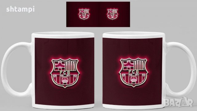 Чаша Барселона Barcelona Керамична, снимка 2 - Фен артикули - 34783097