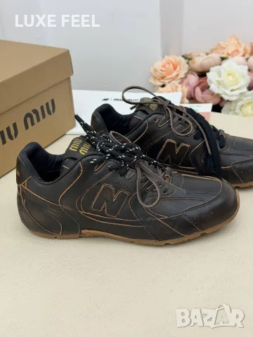 Miu Miu & New Balance 🤍Дамски Обувки , снимка 2 - Дамски ежедневни обувки - 55888979