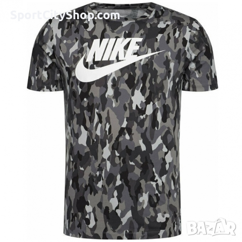 Мъжка тениска Nike Sportswear Printed Camo CU7454-077, снимка 1 - Тениски - 36202897