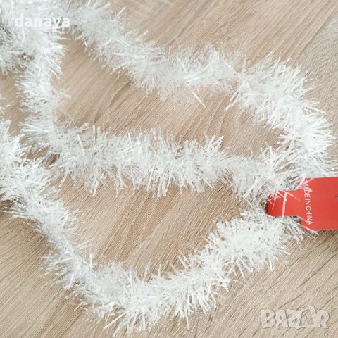 4200 Коледен Гирлянд 5см. 2 метра, различни цветове, снимка 6 - Декорация за дома - 42686182