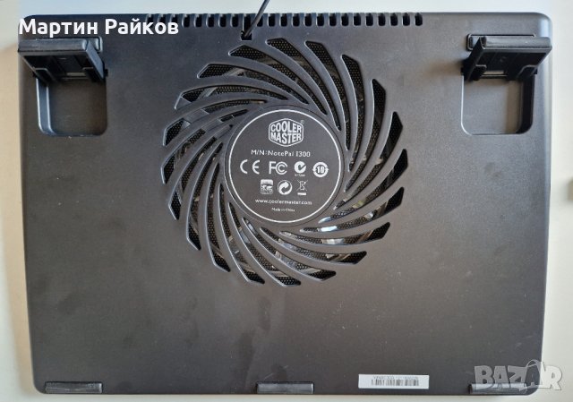 Cooler Master охлаждаща поставка за лаптоп, снимка 3 - Лаптоп аксесоари - 40954460
