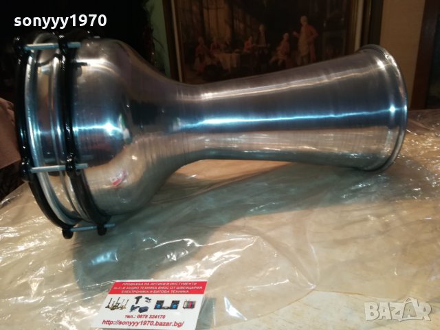 ГОЛЯМА ТАРАМБУКА ИНОКС 40СМ 0410212037, снимка 10 - Ударни инструменти - 34350077