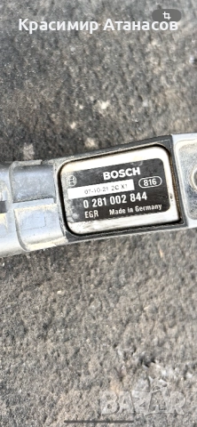 0281002844. Мап сензор за Фиат гранде пунто 1.3 JTD. 2006-2010г, снимка 4 - Части - 51943399