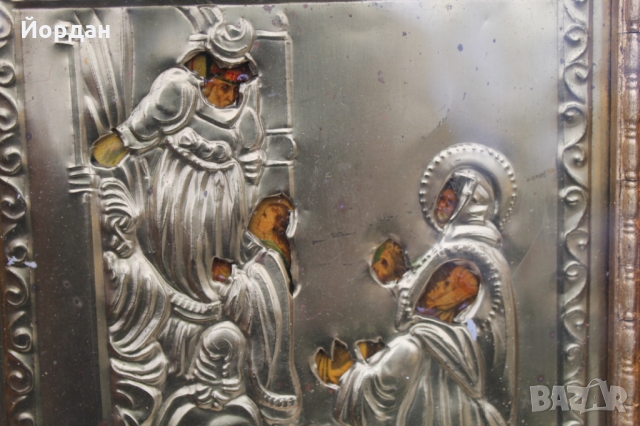 Руска икона , снимка 8 - Икони - 36053471