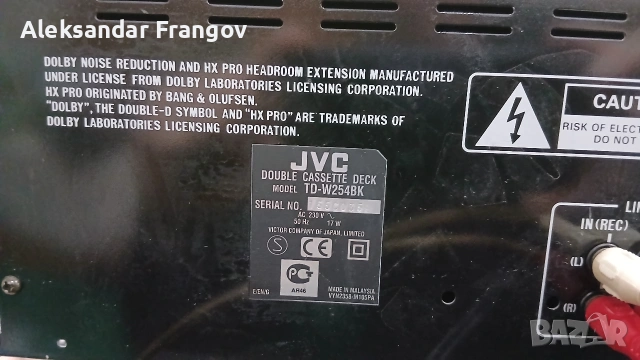 JVC TD - W254, снимка 3 - Декове - 53570694