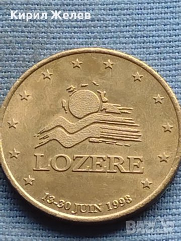 Сувенирна монета 1 Euro de LOZERE за КОЛЕКЦИЯ ДЕКОРАЦИЯ 38085, снимка 1 - Нумизматика и бонистика - 42727476