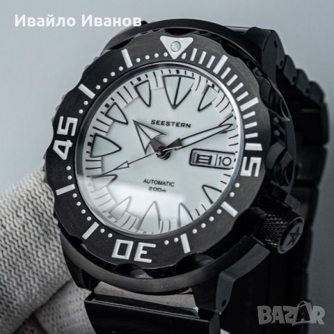 Часовник SEESTERN Monster Dive - хомидж на Seiko Monster 2, снимка 1 - Мъжки - 40884782