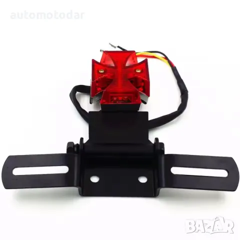 Стоп за мотоциклет със стойка за мигачи, снимка 5 - Аксесоари и консумативи - 48844696