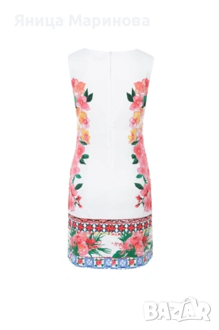 Елегантна флорална рокля Desigual, снимка 3 - Рокли - 53567010
