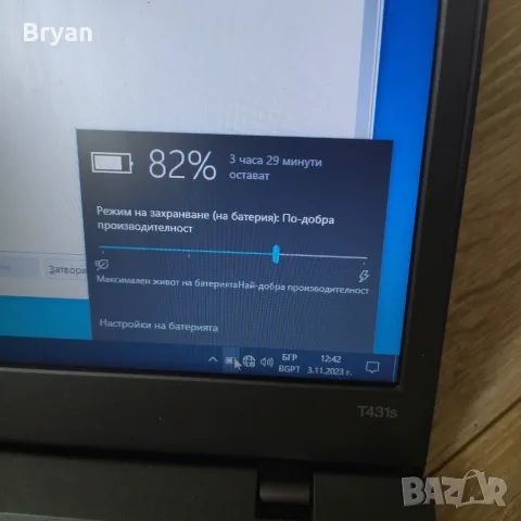 Lenovo Thinkpad T431s лаптоп, снимка 3 - Лаптопи за работа - 56136560