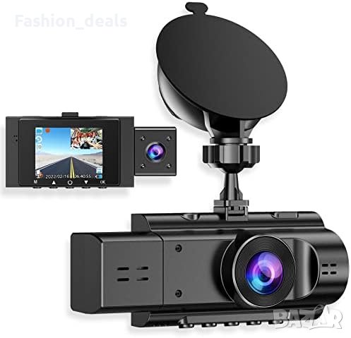 Нова Автомобилна двойна камера с инфрачервено нощно виждане