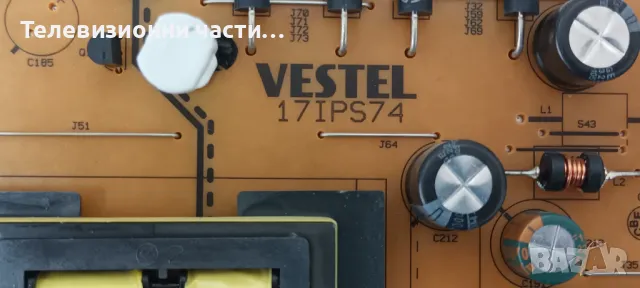 Toshiba 70UA5D63DG със счупен екран VES700QNTT-О2-Z02/17MB185 180721R2A/17IPS74 071122R3/CV700U2-T01, снимка 11 - Части и Платки - 49112881