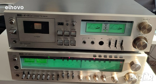 Ресивър и дек ITT HIFI 8033, 8021#1, снимка 8 - Ресийвъри, усилватели, смесителни пултове - 53107177
