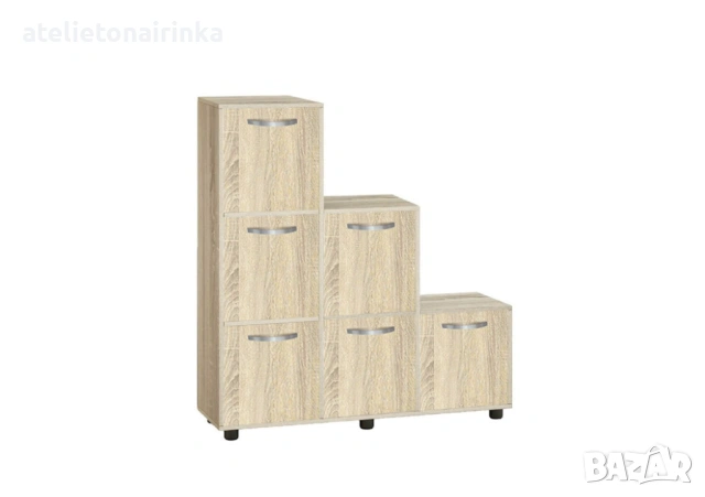 Етажерка Кубо 6 с шест вратички, снимка 4 - Етажерки - 53873299